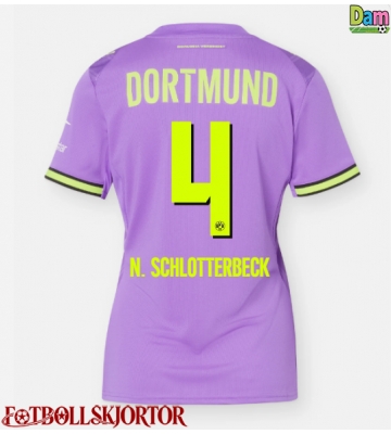 Borussia Dortmund Nico Schlotterbeck #4 Tredjetröja Dam 2026-27 Kortärmad